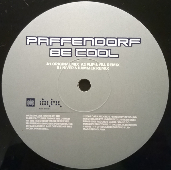 Paffendorf - Be Cool | Data Records (DATA29T) - 4