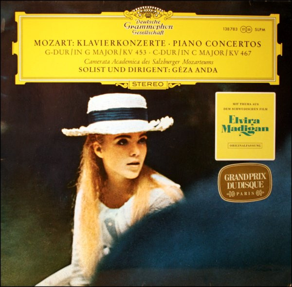Wolfgang Amadeus Mozart , Camerata Academica Salzburg , Géza Anda - Klavierkonzerte · Piano Concertos (G-Dur / In G Major / KV 453 · C-Dur / In C Major / KV 467) | Deutsche Grammophon (138 783 SLPM)