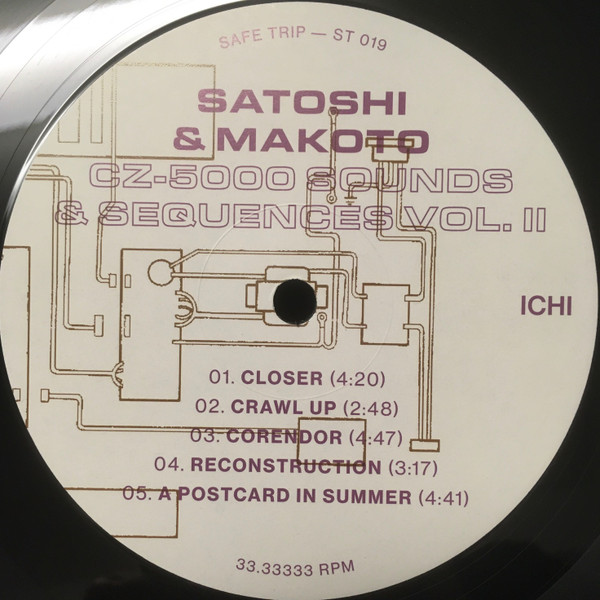 Satoshi & Makoto - CZ-5000 Sounds & Sequences Vol. II | Safe Trip (ST 019)