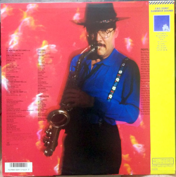 Paquito D'Rivera - Explosion | CBS/Sony (28AP 3172) - 3