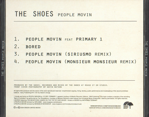 The Shoes - People Movin' | Green United Music (none) - 2