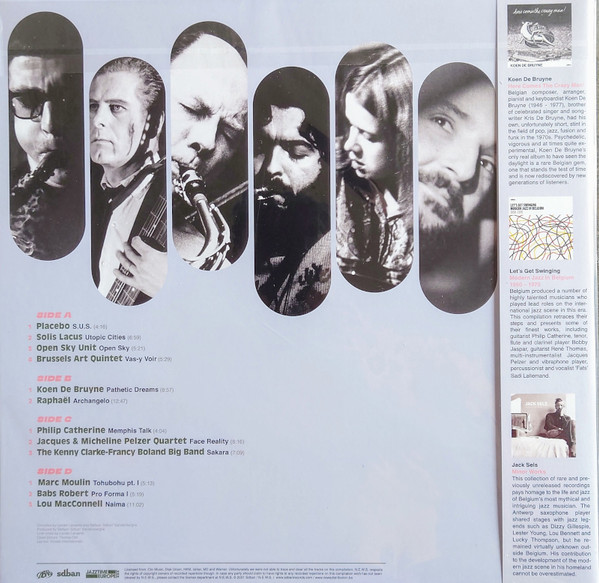 Various - Utopic Cities : Progressive Jazz In Belgium 1968-1979 | Sdban (SDBANLP15) - 2