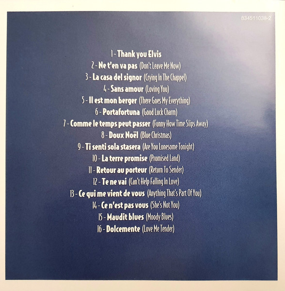 Frank Michael - Thank You Elvis | Up Music (834511038-2) - 4