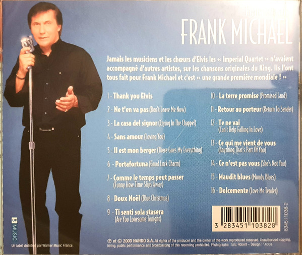 Frank Michael - Thank You Elvis | Up Music (834511038-2) - 2