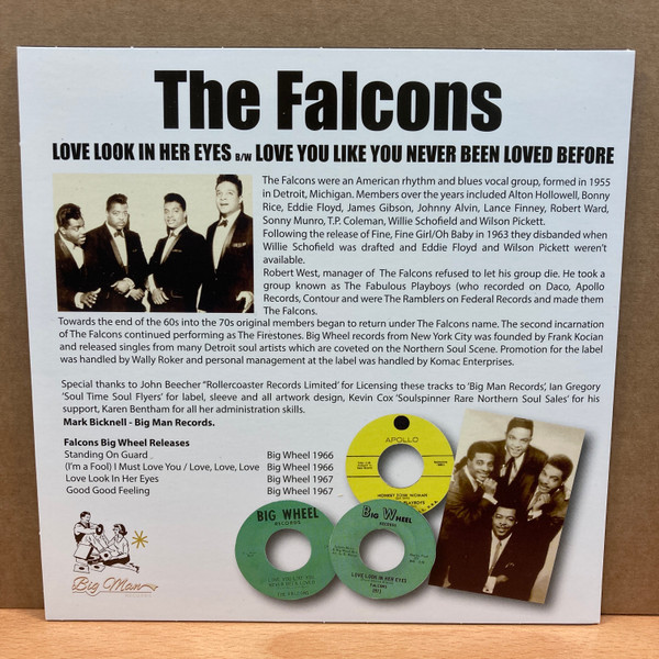 The Falcons - Love Look In Her Eyes | Big Man Records (BMR1015) - 2