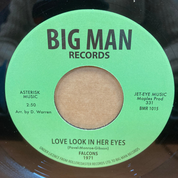 The Falcons - Love Look In Her Eyes | Big Man Records (BMR1015) - 3