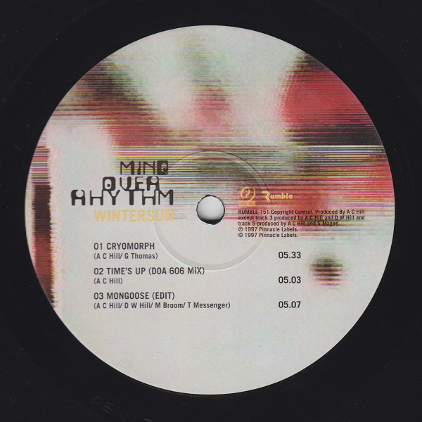 Mind Over Rhythm - Winter Sun | Rumble Records (RUMBLE 151) - 3 Mind Over Rhythm - Winter Sun | Rumble Records (RUMBLE 151) - 3