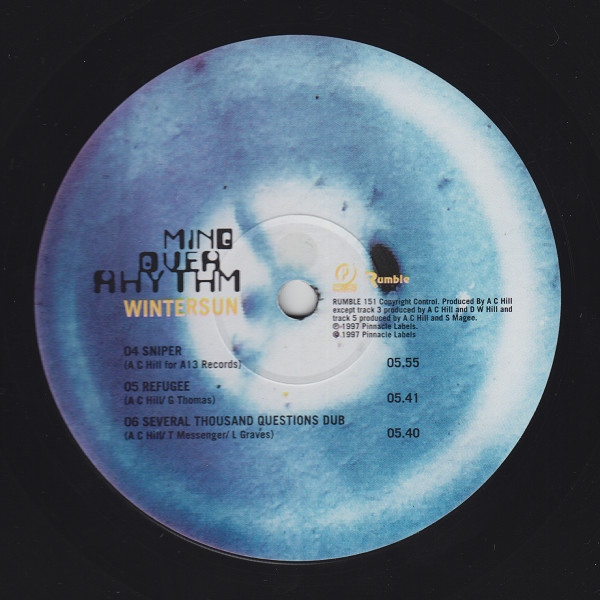 Mind Over Rhythm - Winter Sun | Rumble Records (RUMBLE 151) - 4 Mind Over Rhythm - Winter Sun | Rumble Records (RUMBLE 151) - 4