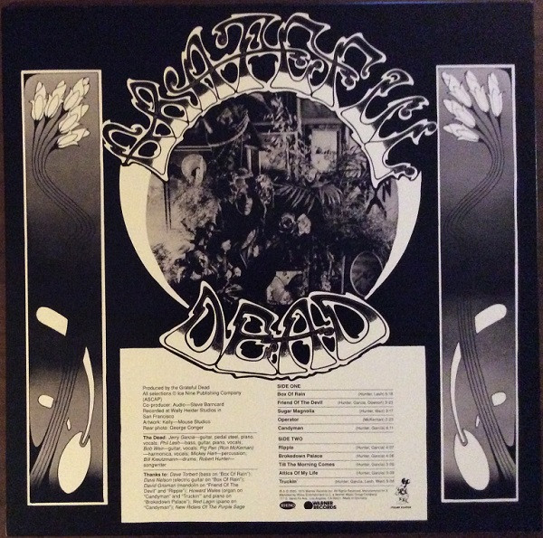 The Grateful Dead - American Beauty | Warner Records (RR1 1893) - main