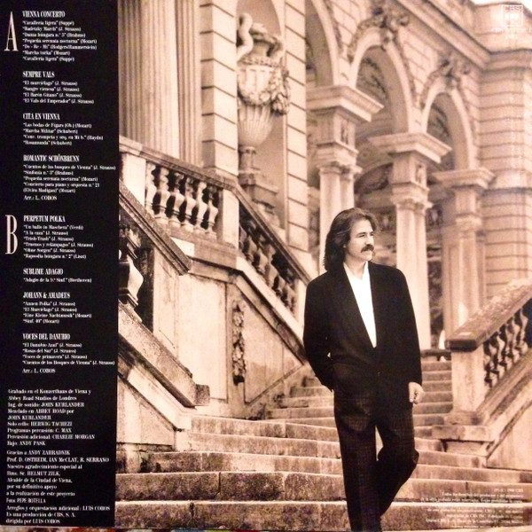 Luis Cobos Dirige Wiener Symphoniker Y Royal Philharmonic Orchestra - Vienna Concerto | CBS (CBS 463136 1 (SE)) - 2