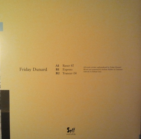 Friday Dunard - Syff001 | Syff (001) - 2