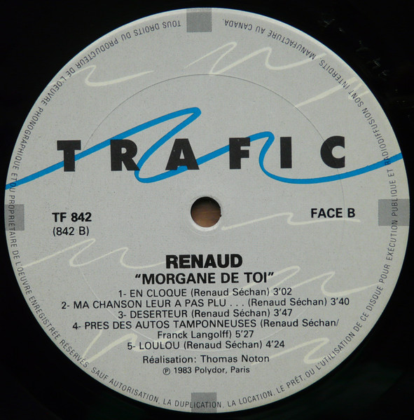 Renaud - Morgane De Toi... | Trafic (TFX-1984-2) - 4 Renaud - Morgane De Toi... | Trafic (TFX-1984-2) - 4