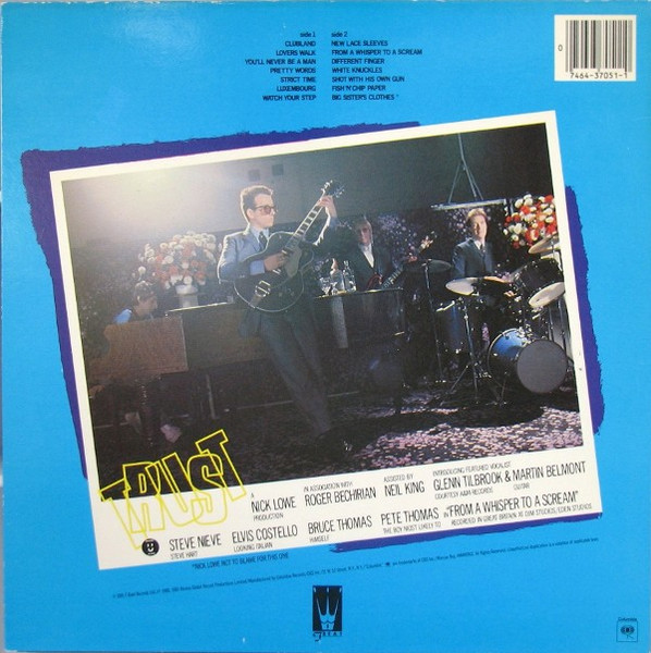 Elvis Costello & The Attractions - Trust | Columbia (JC 37051) - 2 Elvis Costello & The Attractions - Trust | Columbia (JC 37051) - 2