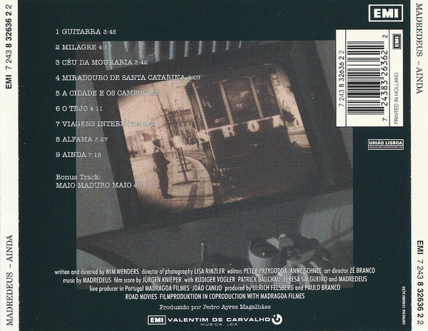 Madredeus - Ainda | EMI (7 243 8 32636 2 2) - 2