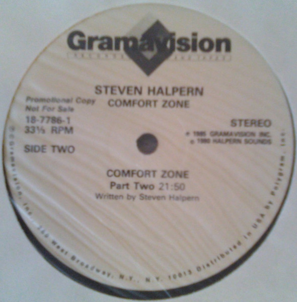 Steven Halpern - Comfort Zone | Gramavision (18-7786-1) - 4