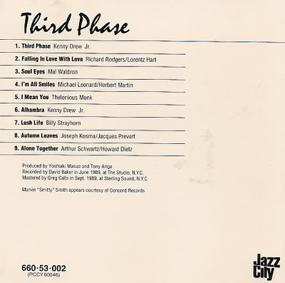 Kenny Drew Jr. - Third Phase | Jazz City (660·53·002) - main