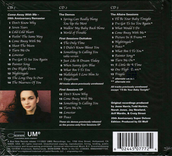 Norah Jones - Come Away With Me CD | Blue Note (00602445077724) - 2 Norah Jones - Come Away With Me CD | Blue Note (00602445077724) - 2