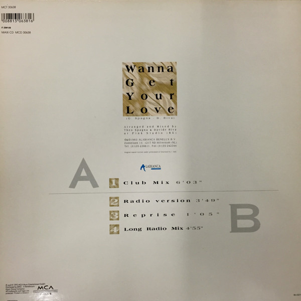 Jenny B. - Wanna Get Your Love | MCA Records (MCT 30638) - 4 Jenny B. - Wanna Get Your Love | MCA Records (MCT 30638) - 4