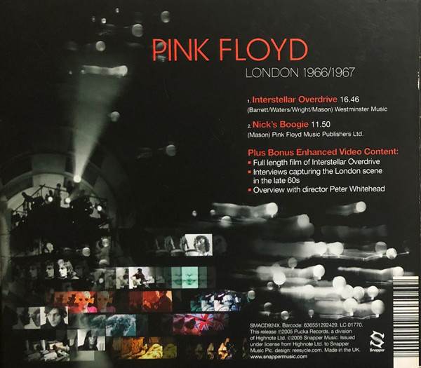 Pink Floyd - London 1966/1967 | Snapper Music (SMACD924X) - 2