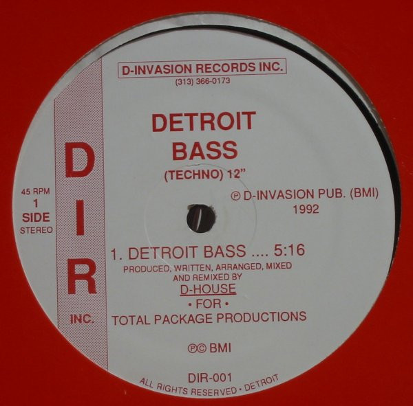 D-House - Detroit Bass | D-Invasion Records Inc. (DIR-001) - main D-House - Detroit Bass | D-Invasion Records Inc. (DIR-001) - main