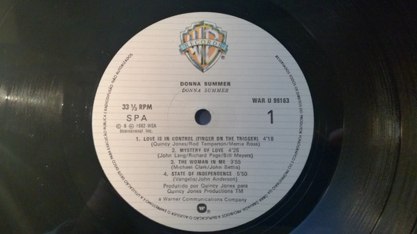 Donna Summer - Donna Summer | Warner Bros. Records (WAR U 99163) - 2