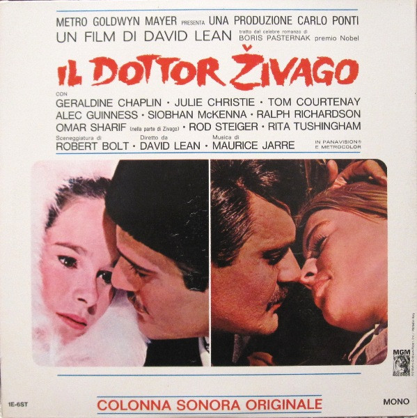 Maurice Jarre - Il Dottor Živago (Colonna Sonora Originale) | MGM Records (1E-6ST) - 2 Maurice Jarre - Il Dottor Živago (Colonna Sonora Originale) | MGM Records (1E-6ST) - 2