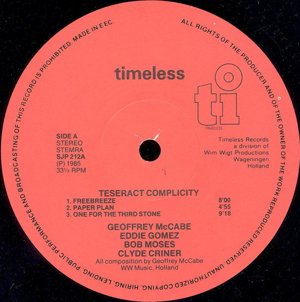 Geoffrey McCabe - Teseract Complicity | Timeless (SJP 212) - 3 Geoffrey McCabe - Teseract Complicity | Timeless (SJP 212) - 3