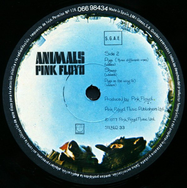 Pink Floyd - Animals | Harvest (066 98434) - 4