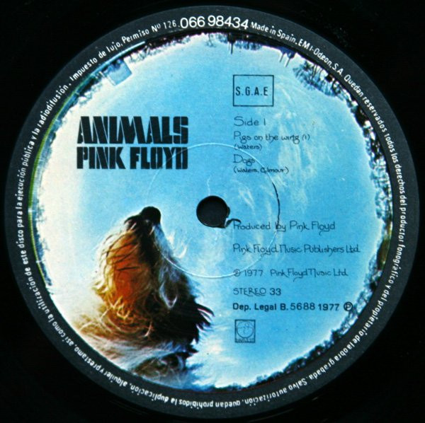 Pink Floyd - Animals | Harvest (066 98434) - 3