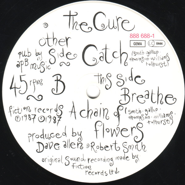 The Cure - Catch | Fiction Records (888 688-1) - 4