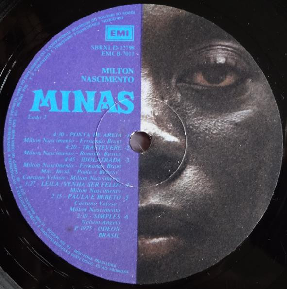 Milton Nascimento - Minas | EMI (EMCB-7011) - 4