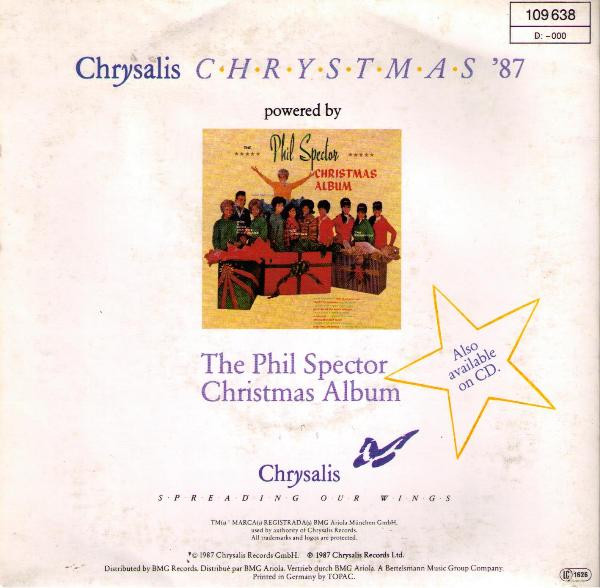 Phil Spector Featuring Darlene Love - The Phil Spector Christmas Single | Chrysalis (109 638) - 2