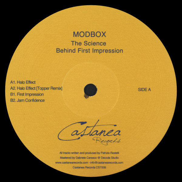 Modbox - The Science Behind First Impression | Castanea Records (CST009) - main Modbox - The Science Behind First Impression | Castanea Records (CST009) - main