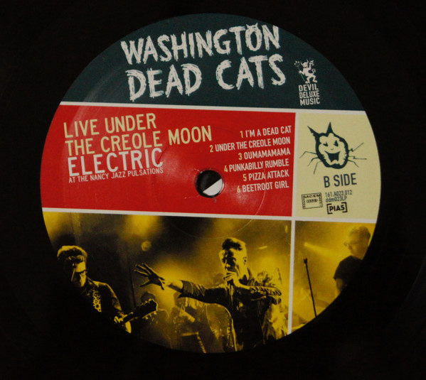 Washington Dead Cats - Live Under The Creole Moon | Devil Deluxe Music (DDM023LP) - 3