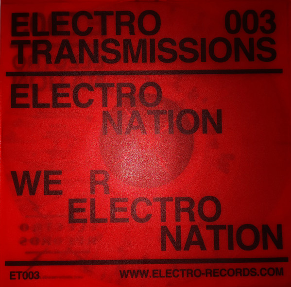 Electro Nation - We R Electro Nation | Electro Records (ER004)