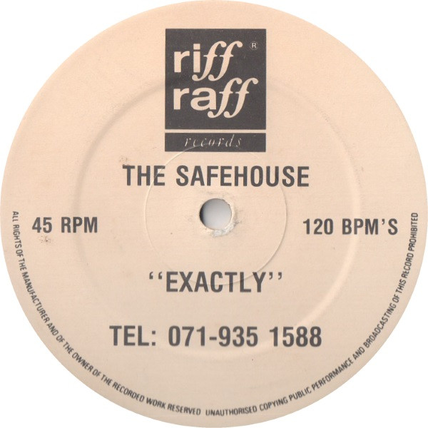 The Safehouse - Exactly | Riff Raff Records (RIFFX 2) The Safehouse - Exactly | Riff Raff Records (RIFFX 2)