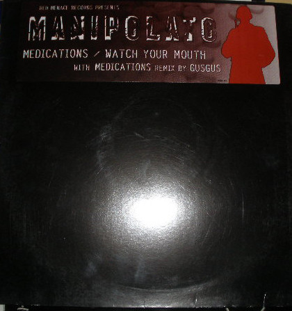 Manipolato - Medications / Watch Your Mouth | Red Menace Records (RMR 019) - main Manipolato - Medications / Watch Your Mouth | Red Menace Records (RMR 019) - main