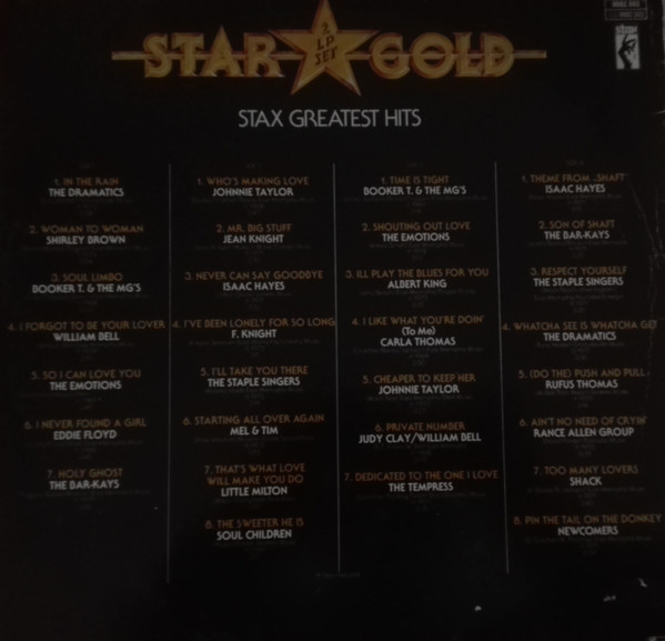 Various - Stax Greatest Hits | Stax (0082.503) - 4