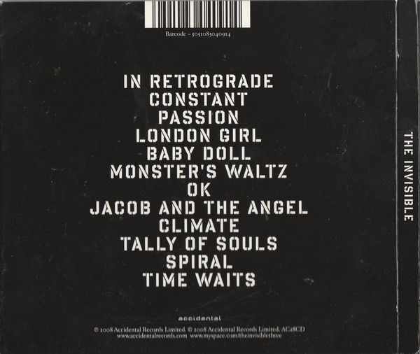 The Invisible - The Invisible | Accidental (AC28CD) - 2