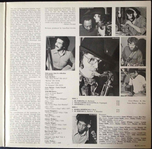 Gato Barbieri - Under Fire | RCA Victor (FD 10156) - 4 Gato Barbieri - Under Fire | RCA Victor (FD 10156) - 4