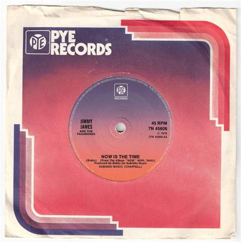 Jimmy James & The Vagabonds - Now Is The Time | Pye Records (7N 45606) - 3