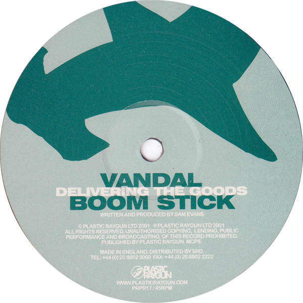 Vandal - Delivering The Goods | Plastic Raygun (PRPR17) - 4