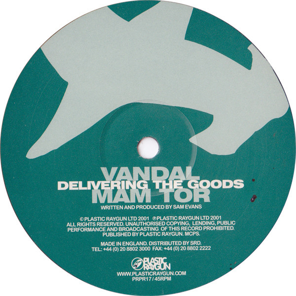 Vandal - Delivering The Goods | Plastic Raygun (PRPR17) - 3