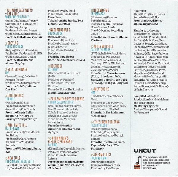 Various - Beyond The Basement (15 Tracks Of The Month's Best New Music) | Uncut (UNCUT 2014 12) - 2
