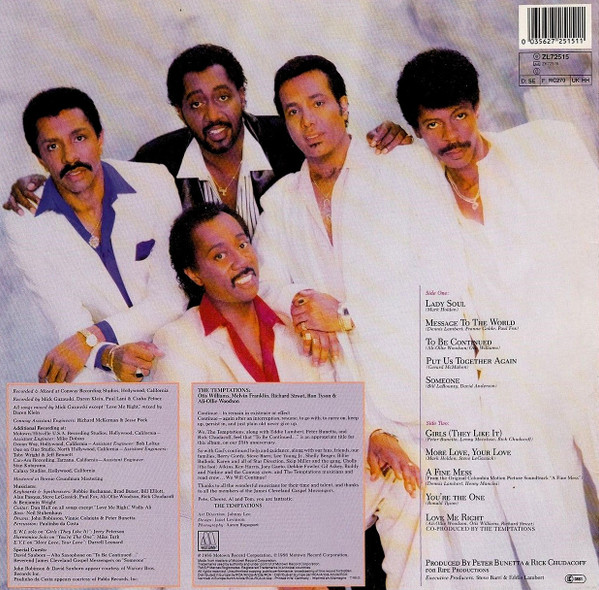 The Temptations - To Be Continued... | Motown (ZL72515)
