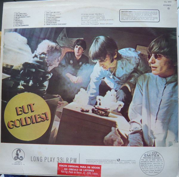 The Beatles - A Collection Of Beatles Oldies | Parlophone (CL-005) - 2