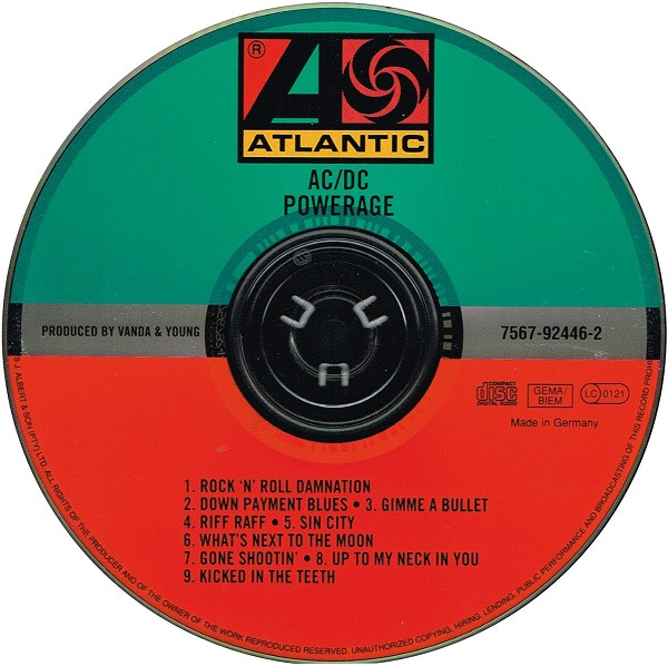 AC/DC - Powerage | ATCO Records (7567-92446-2) - 3