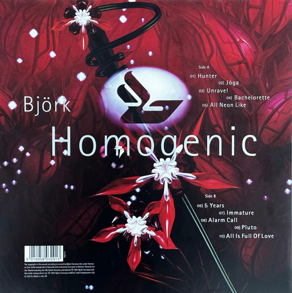 Björk - Homogenic | One Little Independent Records (TPLP71) - 2 Björk - Homogenic | One Little Independent Records (TPLP71) - 2