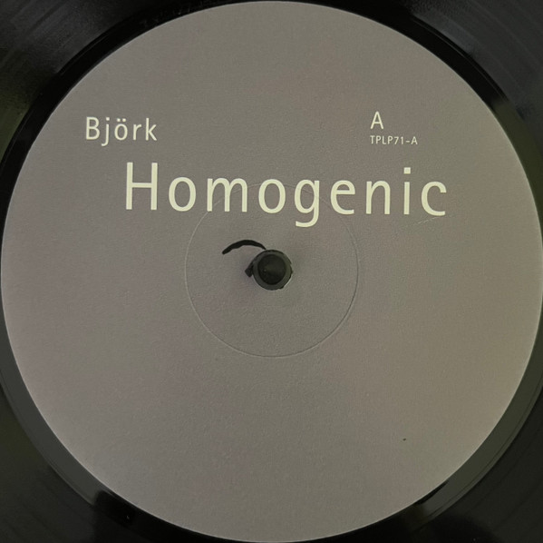 Björk - Homogenic | One Little Independent Records (TPLP71) - 3 Björk - Homogenic | One Little Independent Records (TPLP71) - 3