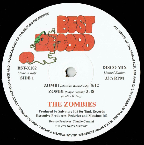The Zombies - Zombi | Best Record (BST-X102) - 3 The Zombies - Zombi | Best Record (BST-X102) - 3